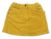 Okrová menšestrová sukňa Tchibo