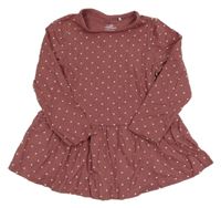 Ružová tunika s bodkami Topolino