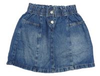 Modrá riflová sukně Next