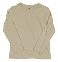 Béžové tričko H&M