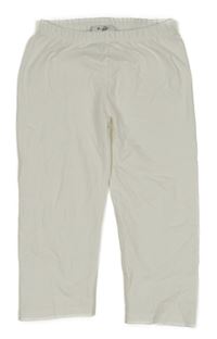 Biele capri legíny Topolino