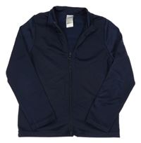 Tmavomodrá prepínaci športová mikina Decathlon