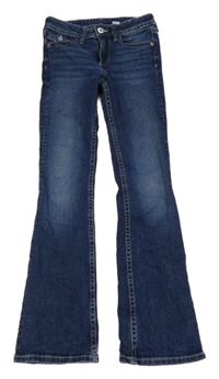 Tmavomodré flare rifle H&M