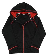 Čierna prepínaci športová mikina s kapucňou zn. H&M