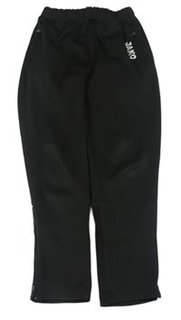 Černé sportovní tepláky s logem JAKO