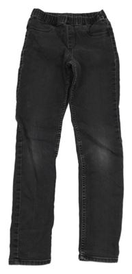 Tmavošedé riflové džegíny H&M