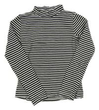 Černo-bílý pruhovaný rolák H&M