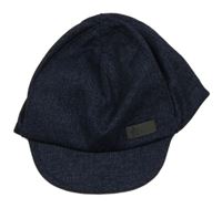 Tmavomodrá kšiltovka riflového vzhledu s nášivkou Sterntaler