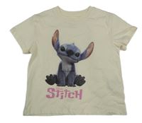 Smotanové tričko so Stitchem H&M