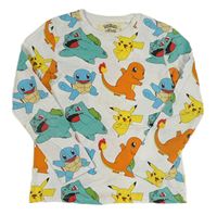 Bílé triko s Pokémony C&A
