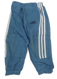Petrolejové tepláky s logem Adidas