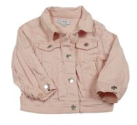 Ružová rifľová bunda Denim Co.