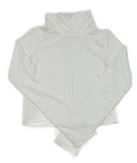 Smotanový crop rolák H&M