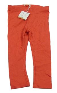 Nové - Červené melírované legíny Mango