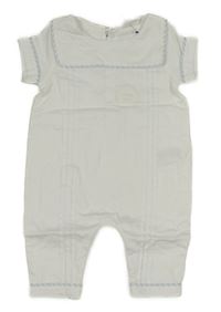 Nové - Bílý podšitý overal s límečkem Next