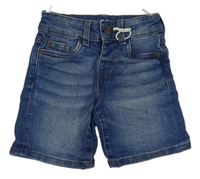 Modré riflové kraťasy C&A