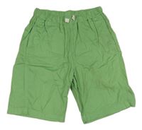 Zelené riflové jogger kraťasy H&M