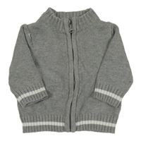 Sivý prepínaci sveter