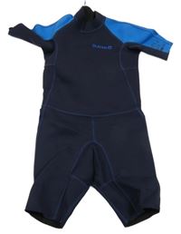 Tmavomodro-modrý neopren s logem OLAIAN