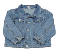 Svetlomodrá rifľová bunda H&M