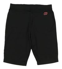 Černé elastické sportovní kraťasy C&A