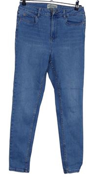 Dámské světlemodré skinny rifle New Look 