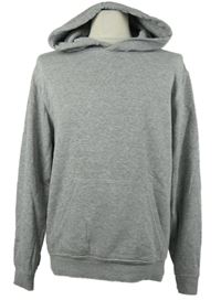 Pánská šedá mikina s kapucí H&M