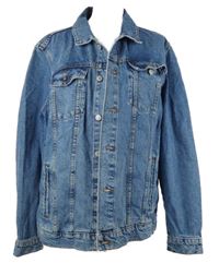 Pánská modrá riflová bunda Primark 