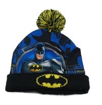 Modro-čierna čapica s Batmanem