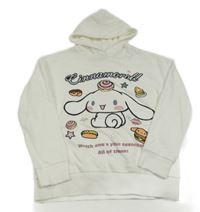 Bílá mikina s králíčkem a kapucí C&A