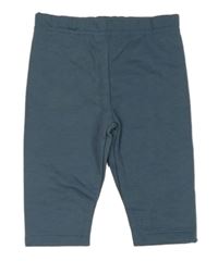 Tmavomodré teplákové legíny