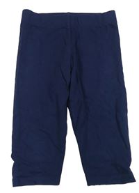 Tmavomodré capri legíny Mini Boden