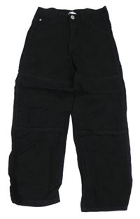 Černé baggy rifle s kapsami H&M