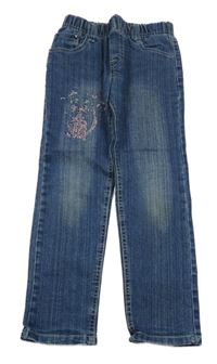 Modré rifle s kamienkami