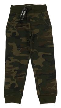 Nové - army-tmavokhaki tepláky PRIMARK