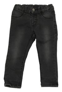 Tmavosivé skinny rifle hema