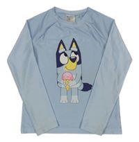 Světlemodré UV triko s Bluey H&M