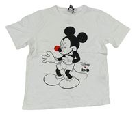 Biele tričko s Mickeym Comic Relief
