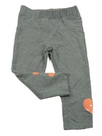 Sivé tregíny so srdíčky z flitrů Topomini