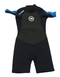 Černo-modrý neopren s rybičkou Hot Tuna