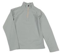 Sivá funkčná fleecová mikina Trespass