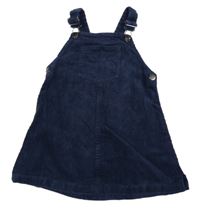 Tmavomodré menšestrové šaty Nutmeg