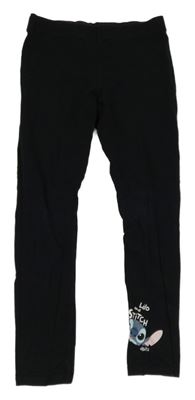 Černé legíny se Stitchem Disney