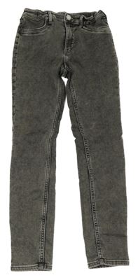 Sivé teplákové skiny fit rifle H&M