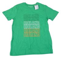 Nové - Zelené tričko s nápisem Primark