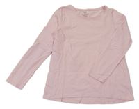 Svetloružové tričko H&M