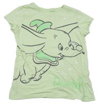 Svetlozelené tričko s Dumbem Disney