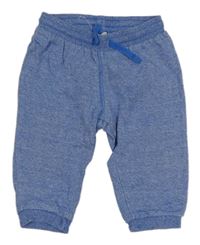 Modré melírované tepláky H&M