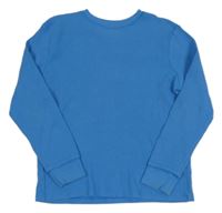 Modré žebrované triko Cat&Jack