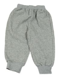 Sivé melírované tepláky